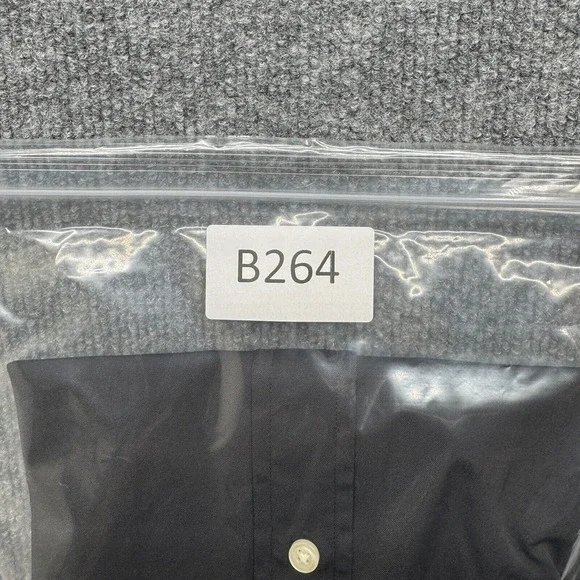 Ralph Lauren Shirt Mens Size Classic M Black Stretch Pony Button Up Performance